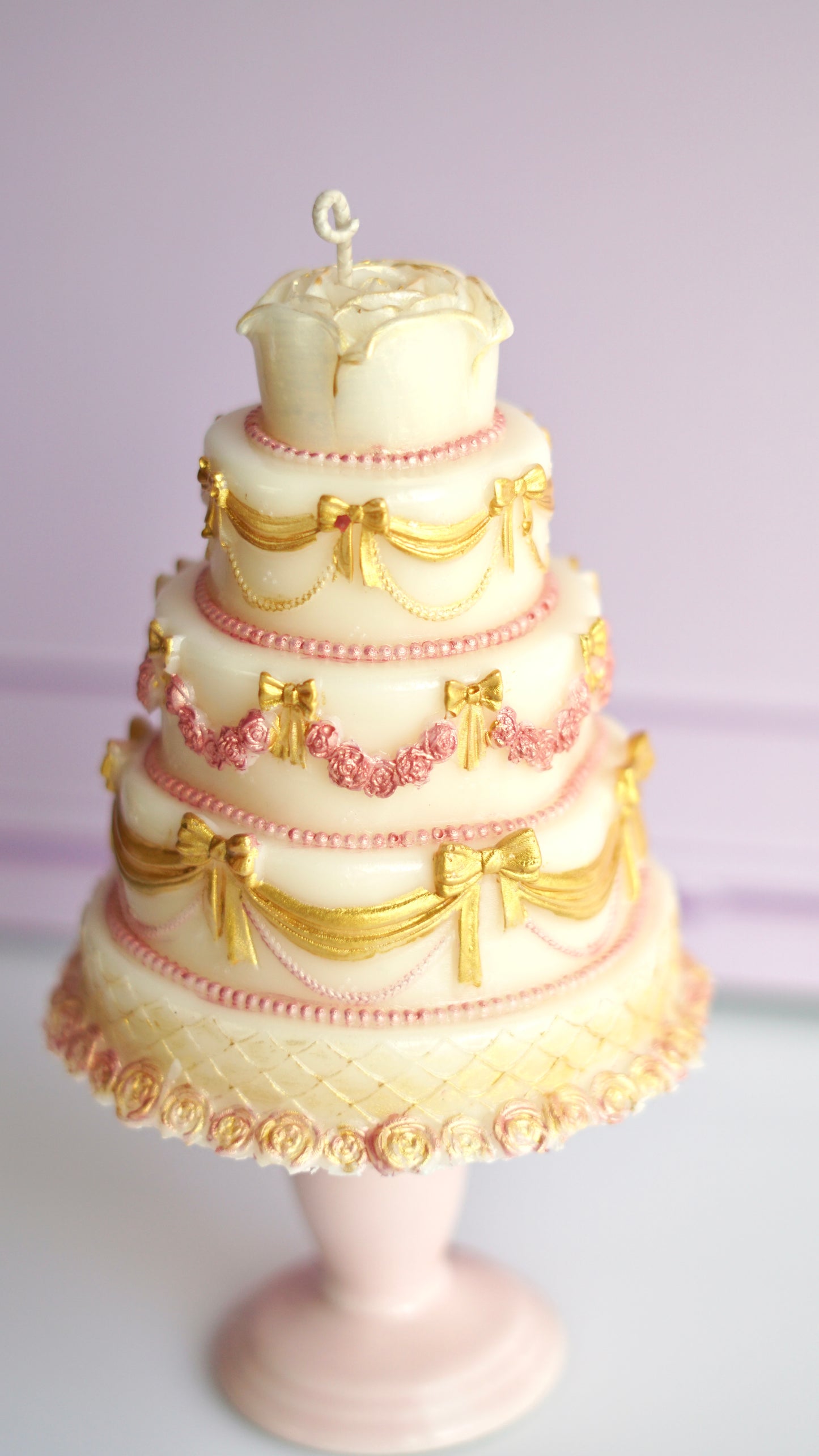 4 tier Birthday Cake Candle