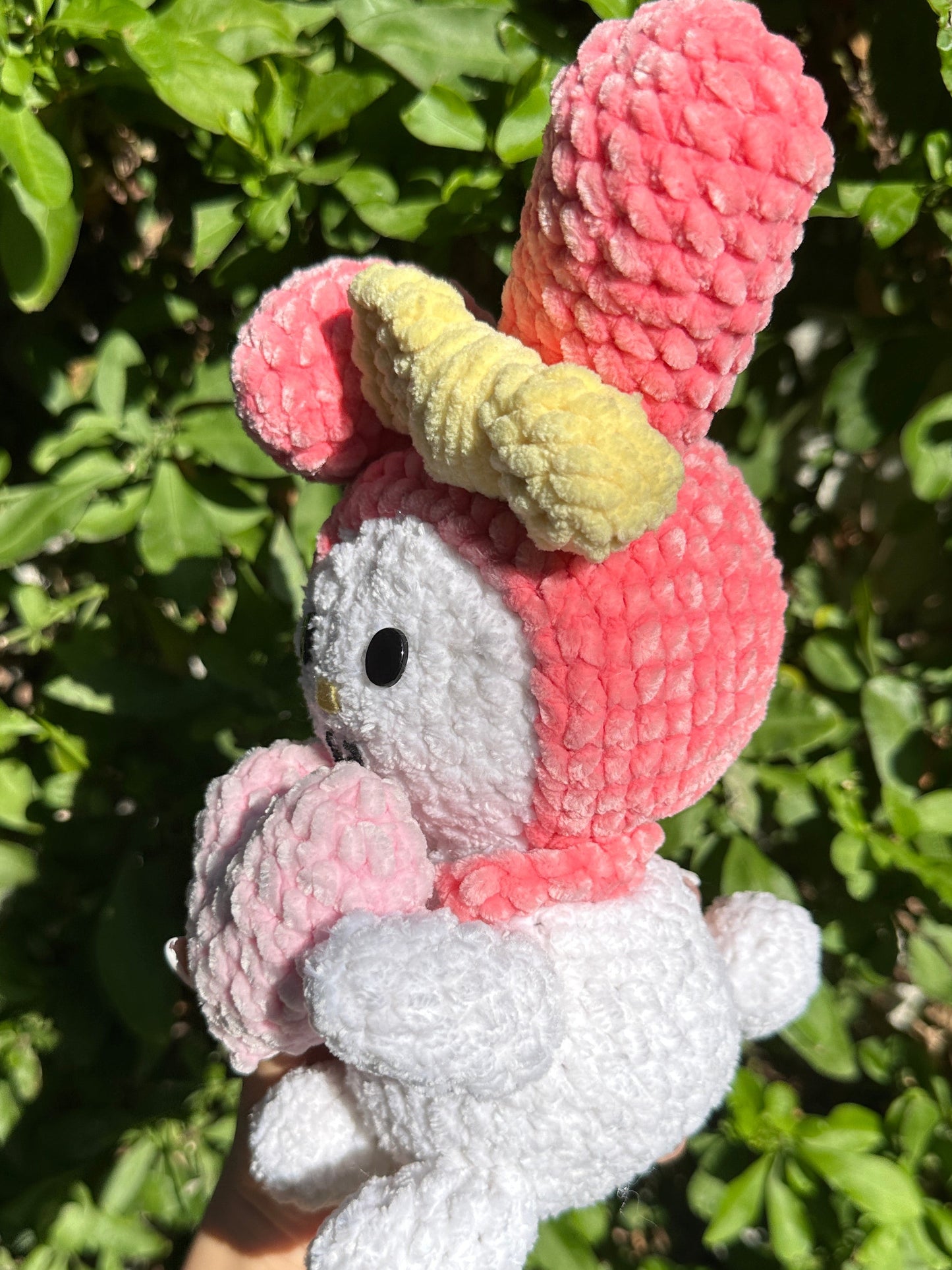 My Melody Crochet Plushie