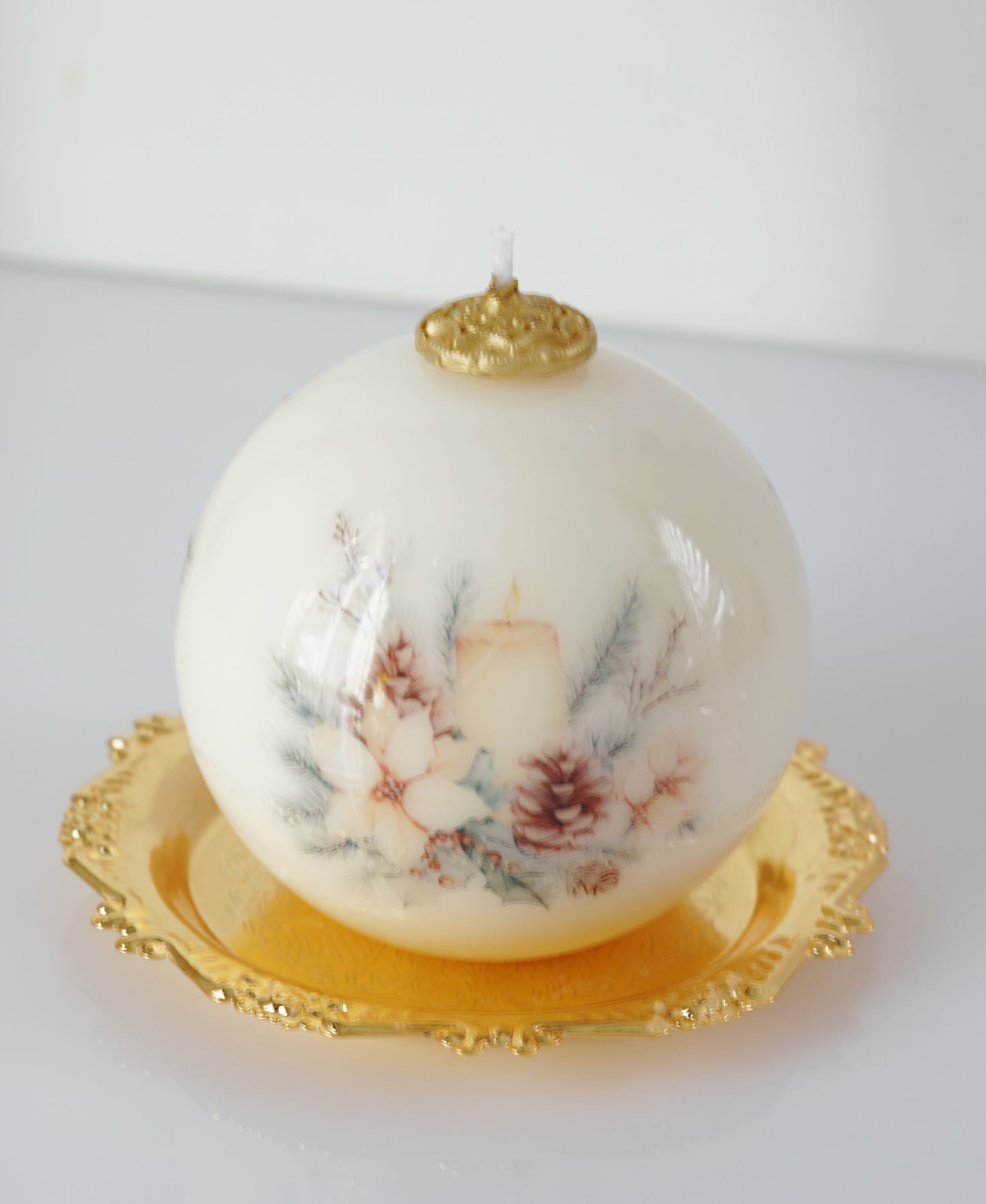 Ceramic Ornament Candle