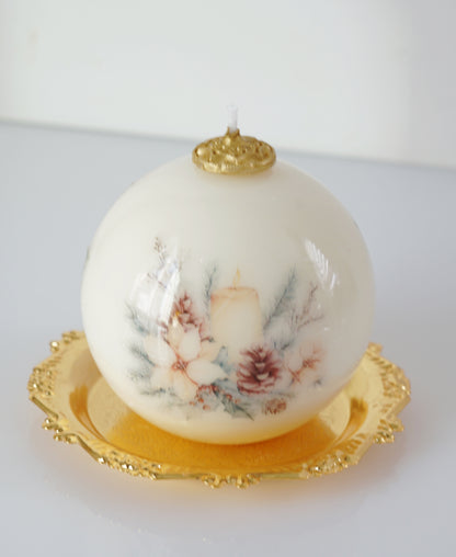 Ceramic Ornament Candle