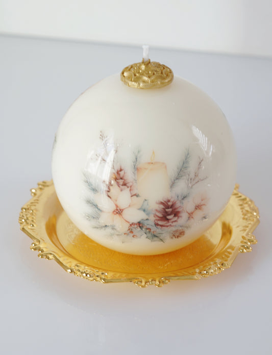 Ceramic Ornament Candle