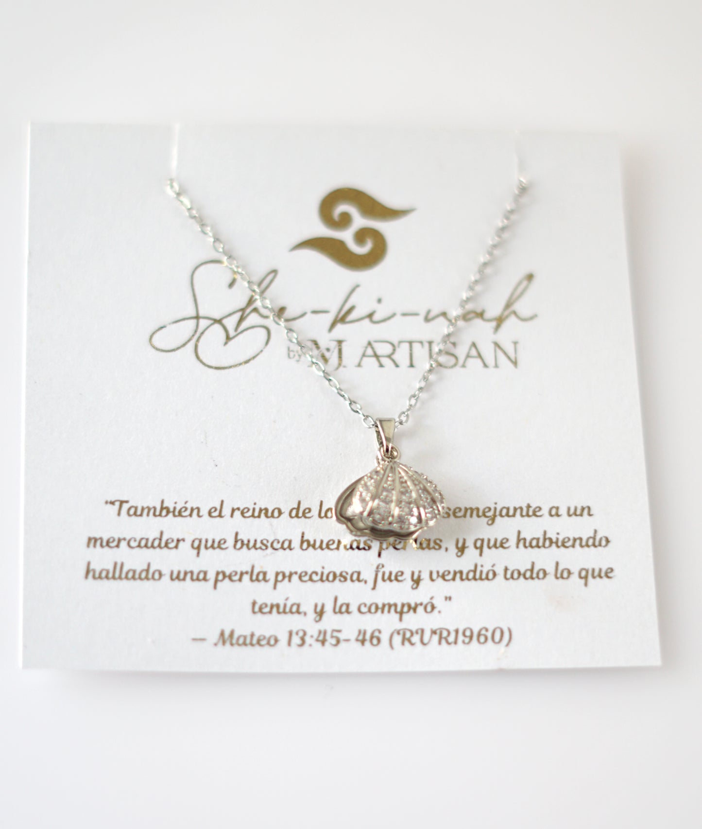 Mateo 13:45-46 Pearl Shell