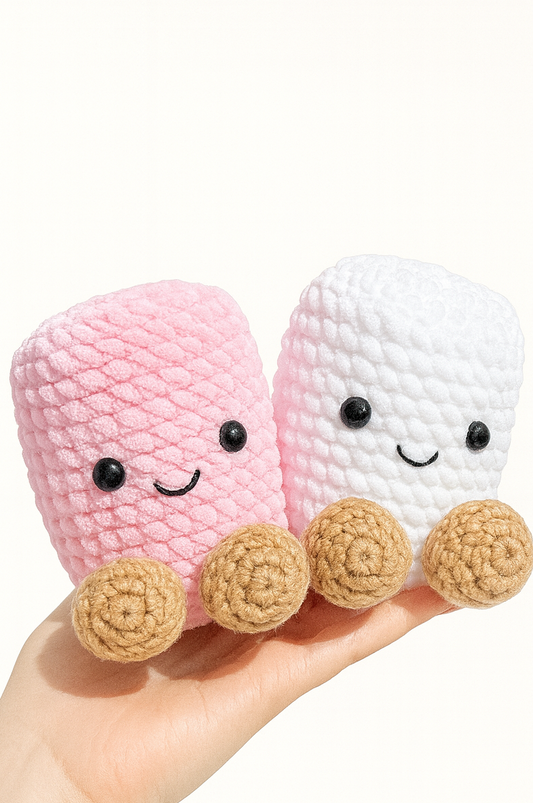 Marshmallow crochet INSPIRED Jellycats
