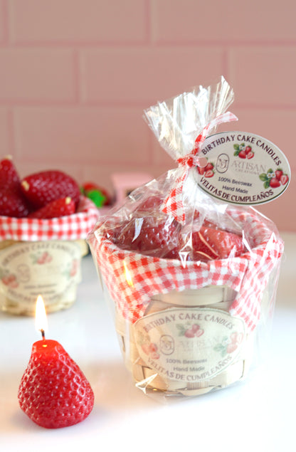 Strawberry Harvest Candles
