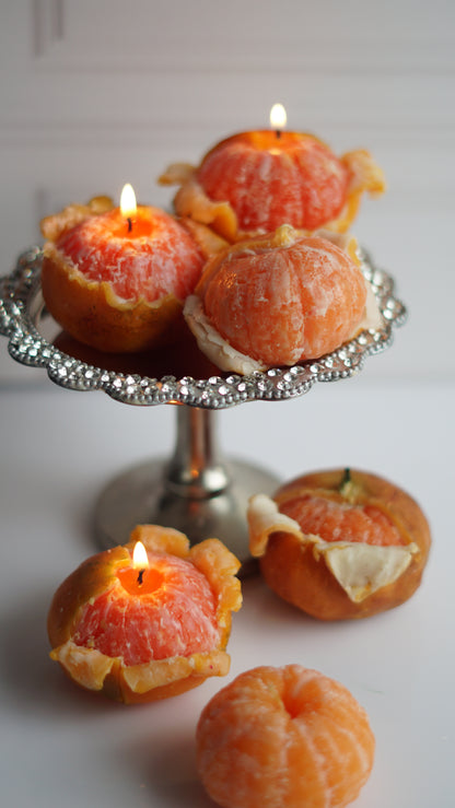 Mandarin Set of 2 Candle