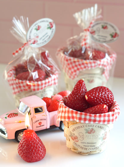 Strawberry Harvest Candles