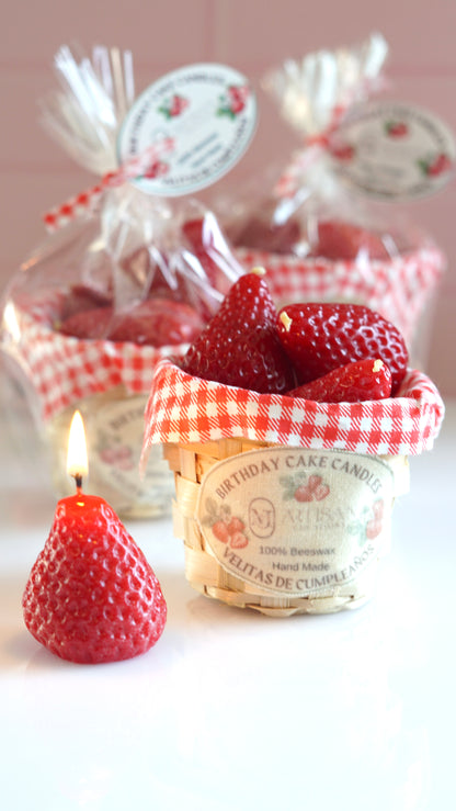 Strawberry Harvest Candles
