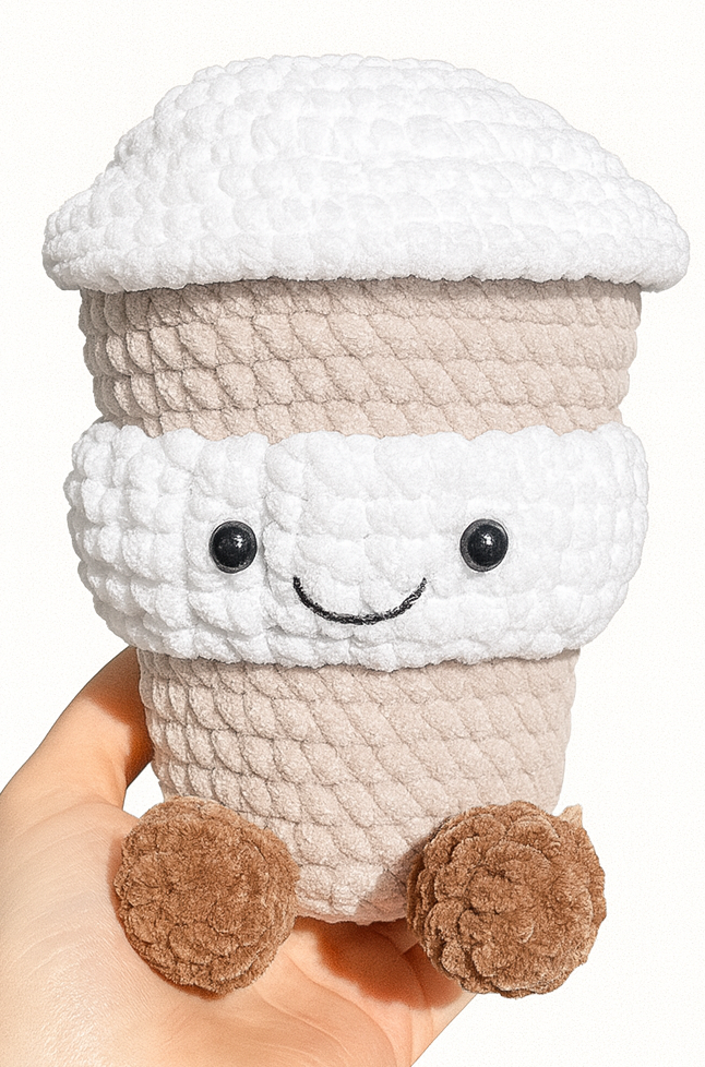Crochet Coffee Cup INSPIRED Jellycat