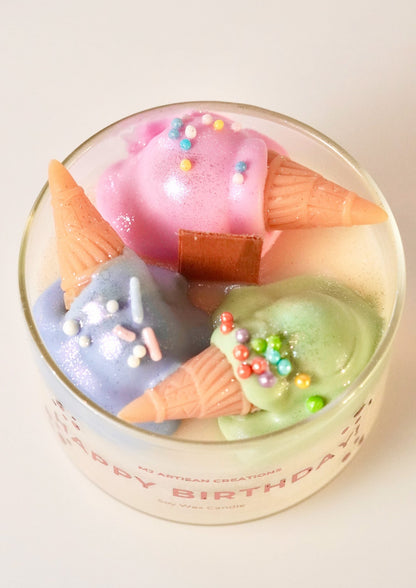 Birthday Icecream Candle