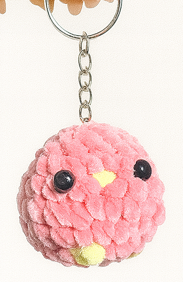 Crochet Chick keychain