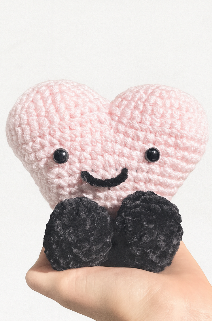 Heart Crochet INSPIRED Jellycat