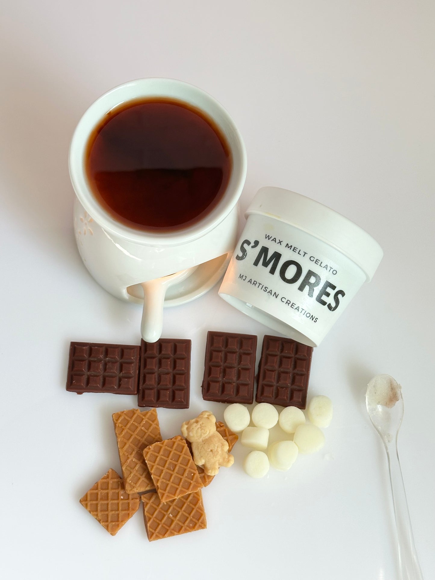 Kit calentador de cera para regazo y S'more