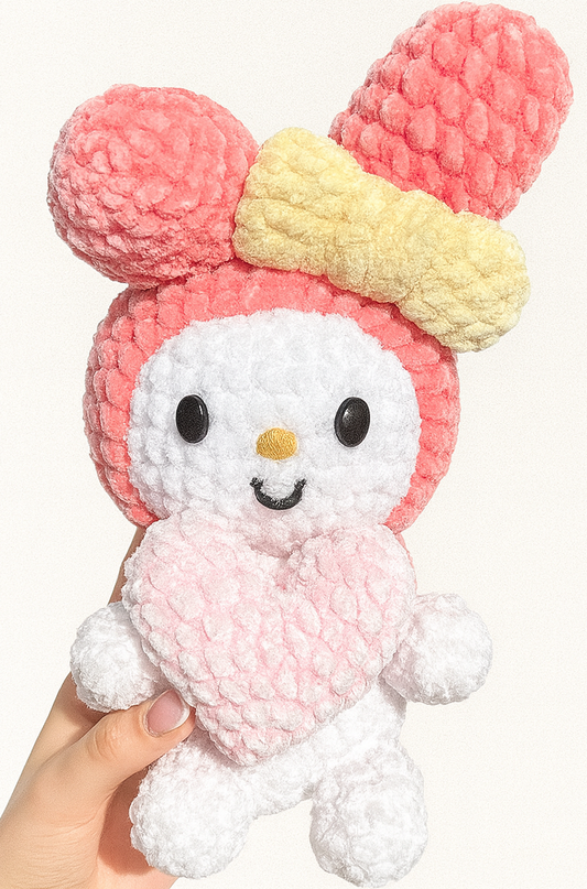 My Melody Crochet Plushie