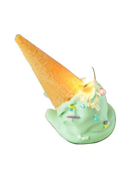 Ice-Cream Cone Cake Candle