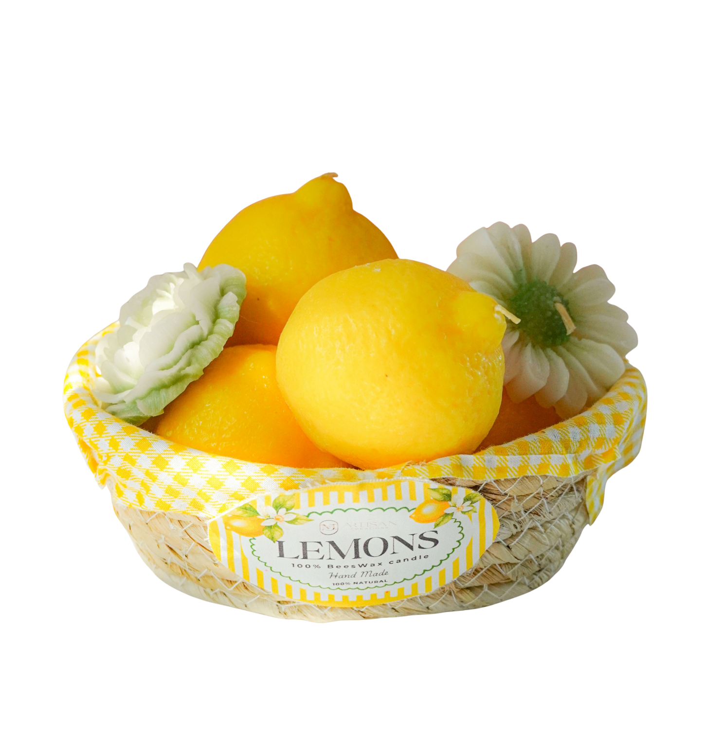 Lemon Basket Candles