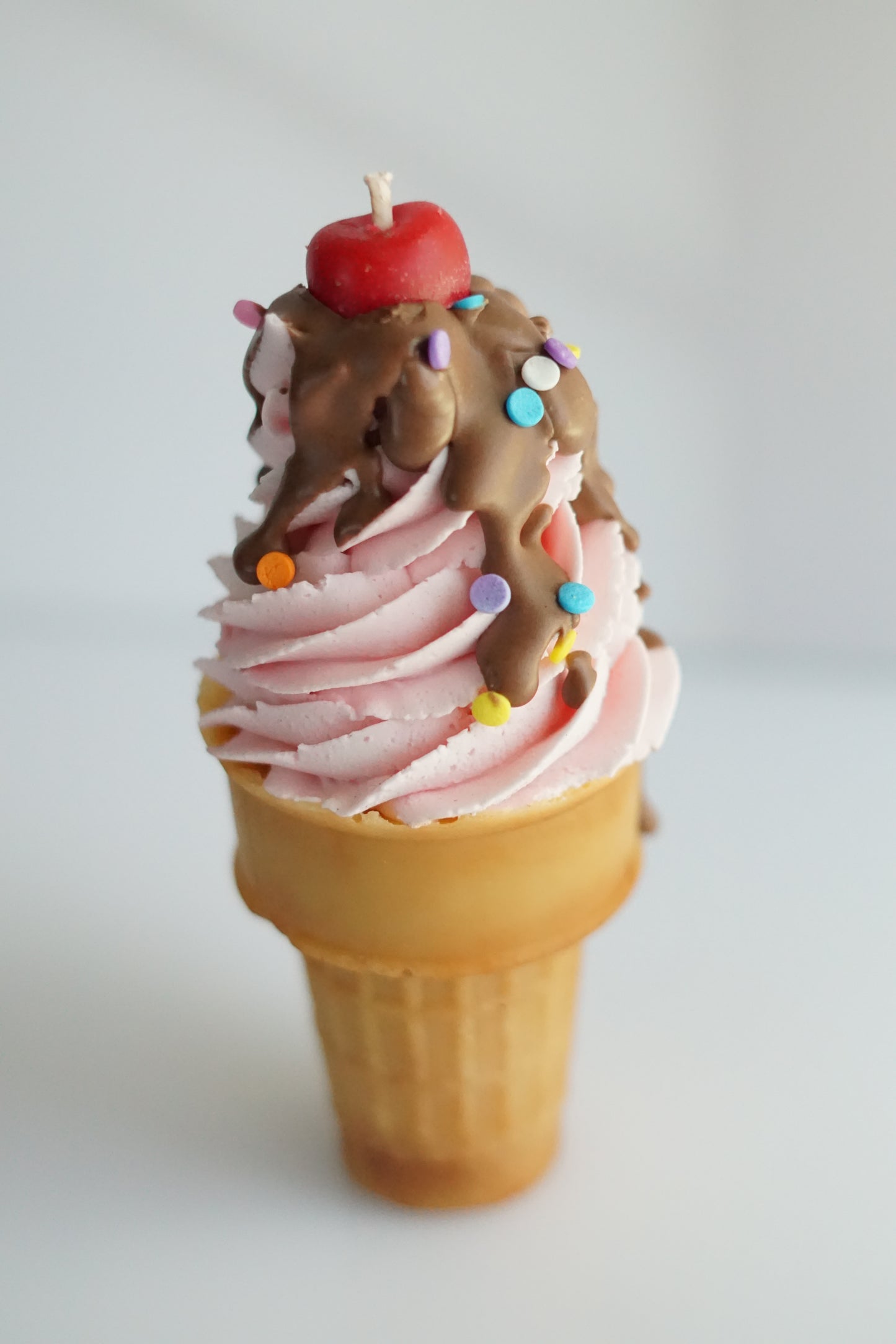 Ice Cream Cone Candle