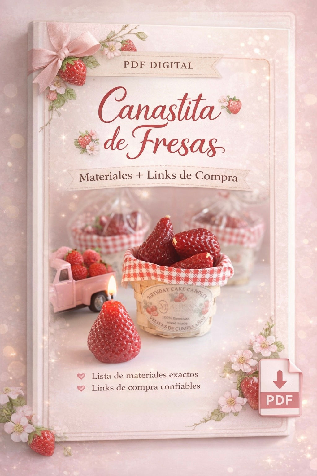 PDF Digital Strawberry Basket Español