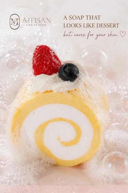 Swiss Roll Dessert Soap